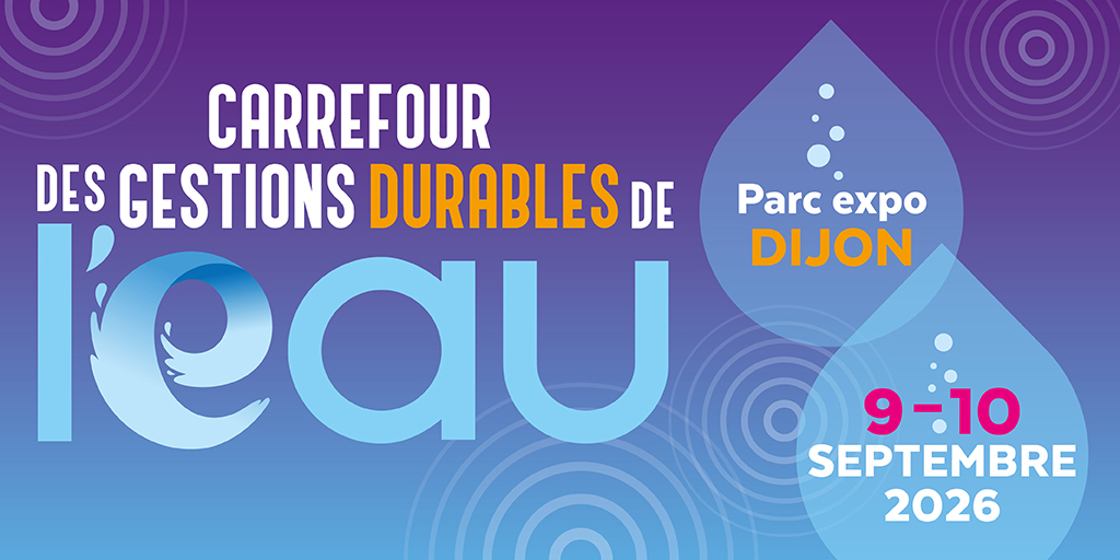 Carrefour des Gestions Durables de l'eau 2026